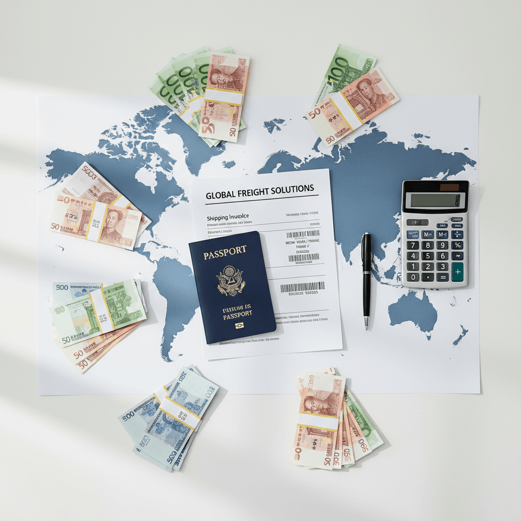 International shipping and global delivery