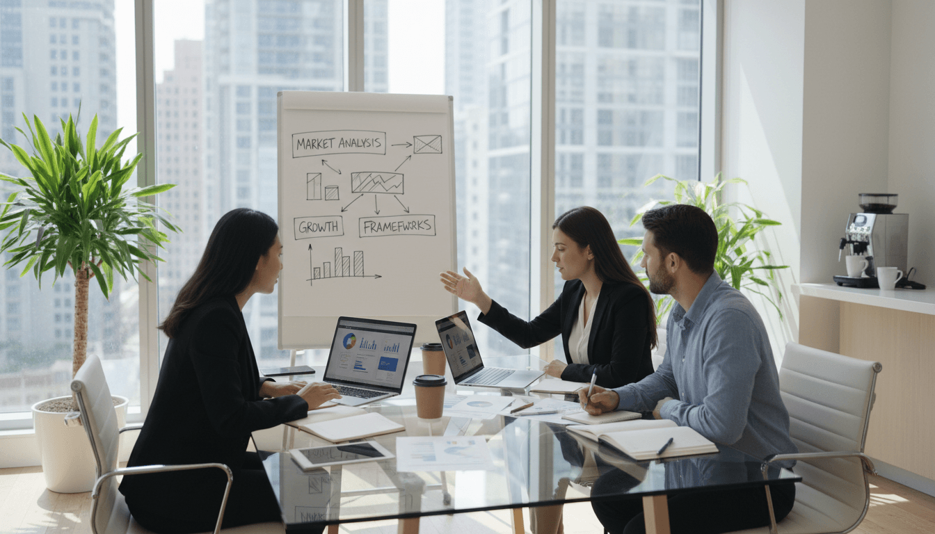 Global commerce business strategy discussion