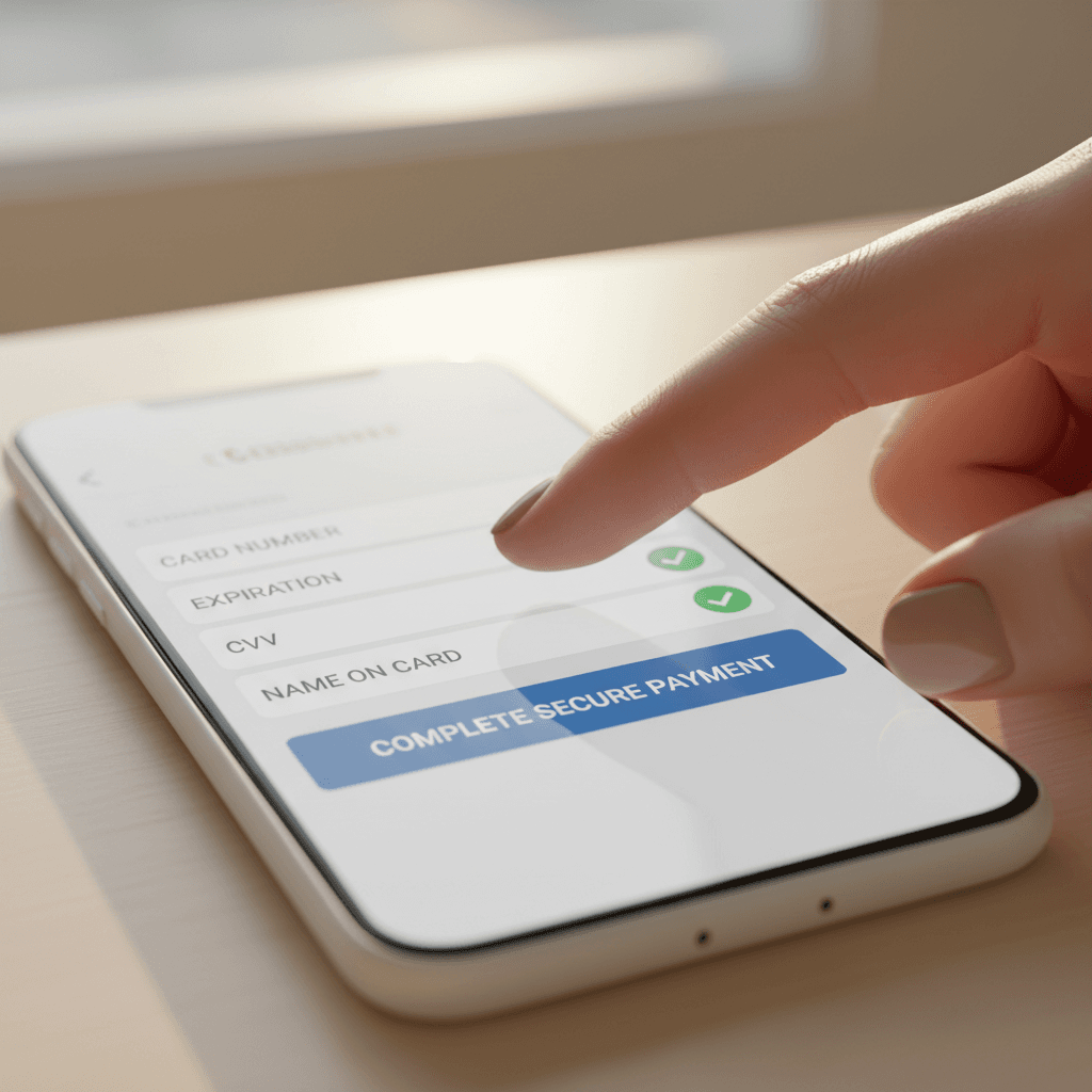 Secure online payment processing