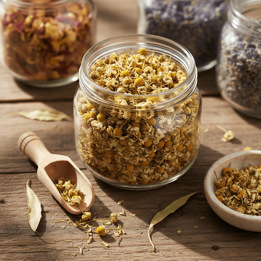 Dried herbs and botanicals
